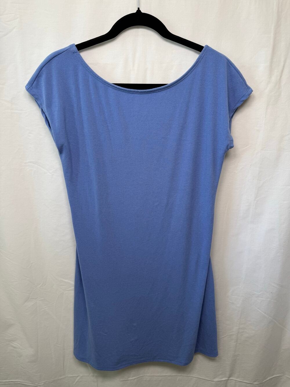 Free People Beach Rosalia Mini Dress, Blue, Size Large